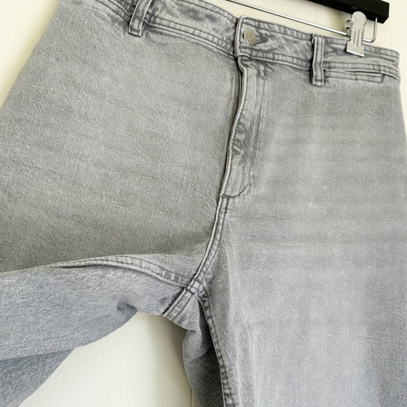 MANGO Catherine High Waist Wide Leg Jeans Altered Size 8 - Picture 5 of 9